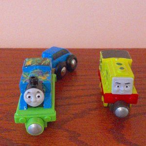 Thomas & Friends Wooden Railway RARE Scruff and Thomas 2014 Collectors I…